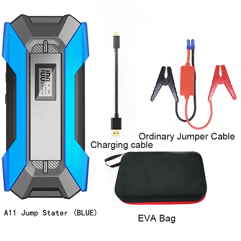 Автомобильное пусковое устройство, 1500A, 12 В, литиевая батарея