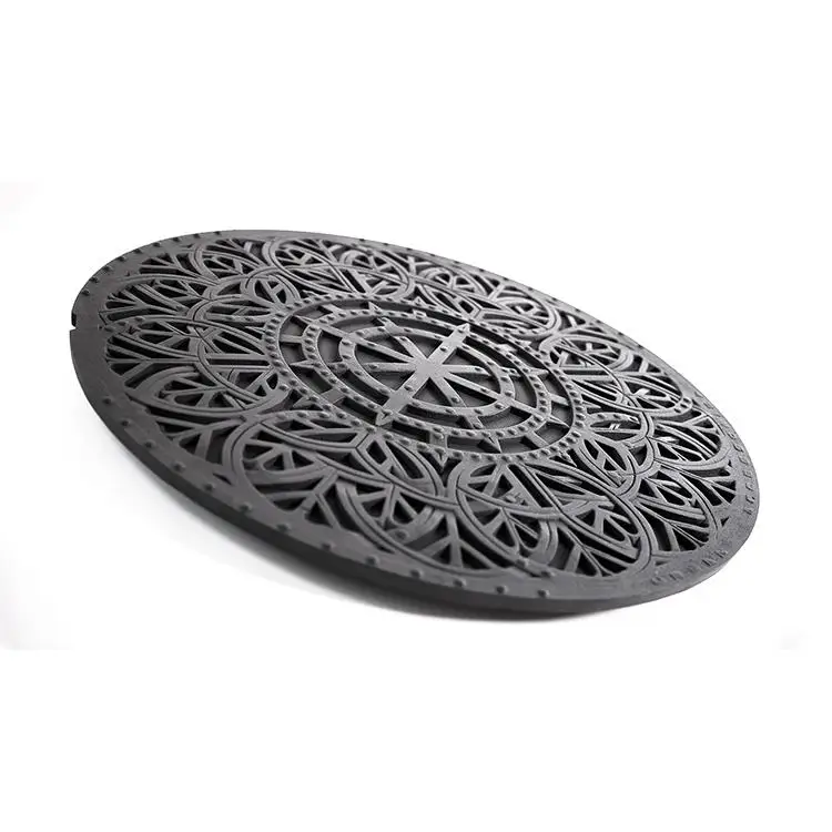 Ductile Iron Manhole Cover and Frame with Lock Gas Tight for Roadway Premium Roadway Product