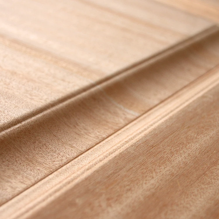 china solid wood doors interior plywood sheet solid wooden veneer door skin panel mould panel GO-C5