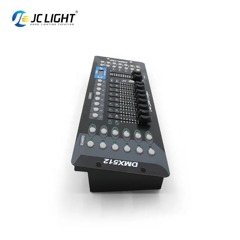 Mini DMX Controller Für Bühnenlicht – 512 Protokoll, Aluminium-Gehäuse – Für LED, Moving Heads, Discolichter