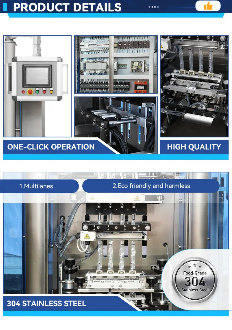 Line Packing Electrical Multi Lines Desiccant Packing Machine - Buy Factory Price Multi Lines ...