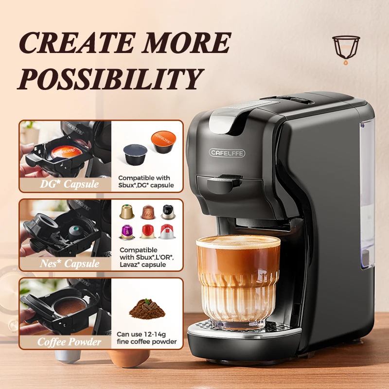 CAFELFFE MK-611 Capsule Coffee Machine - High Quality