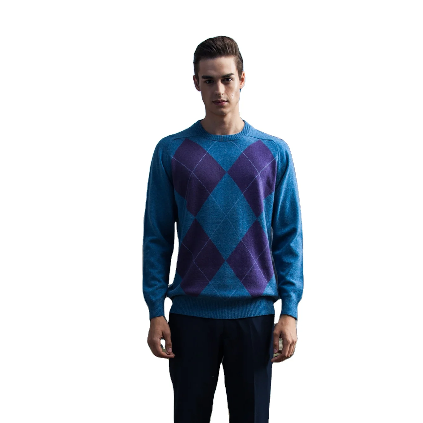 Buy Men's Intarsia Sweater,Mens Sweater 