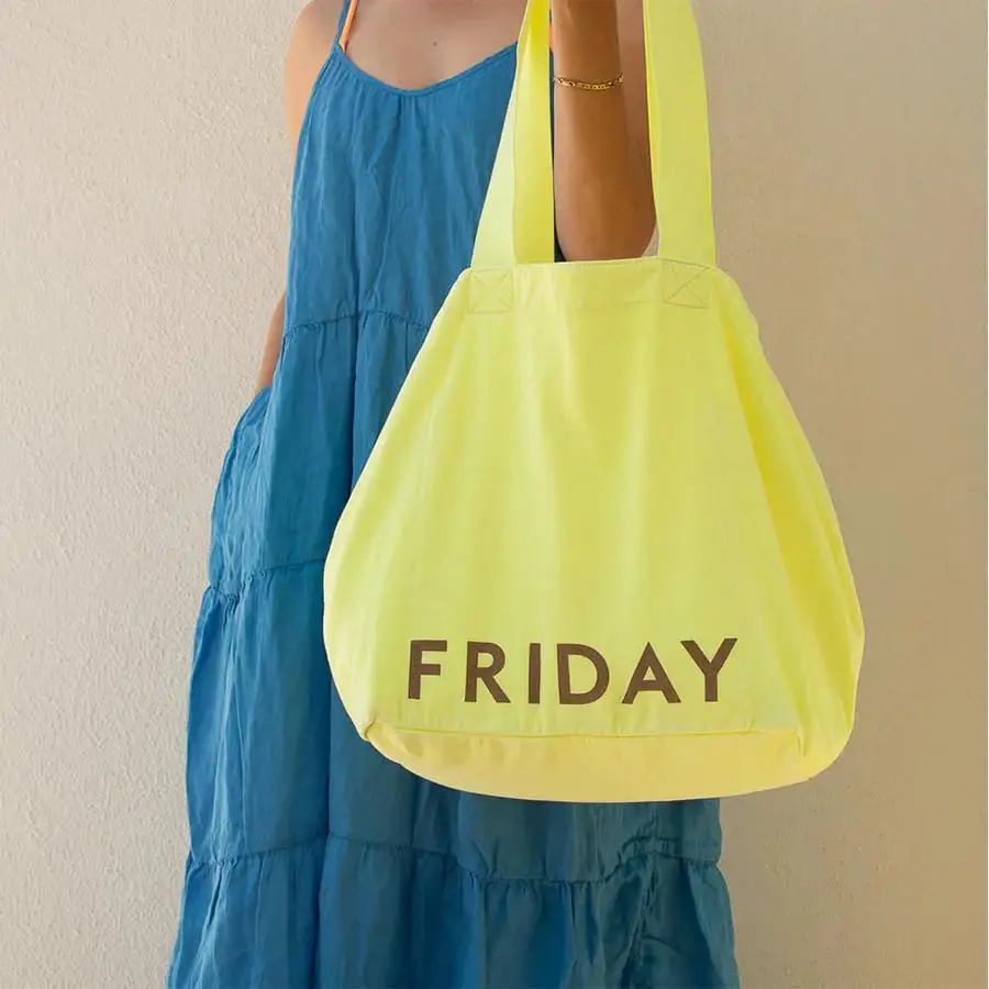 Weekend Totes Hold Everything Tote Bag by Creativity Design Oversized Canvas Cotton Bag  for Beach Shopping Picnic