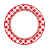 Red paper plate 9inch 10pcs