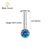 Titane/Bleu Aqua