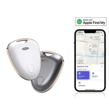 Waterproof Item Locator Finder Tracker Work with Apple Find My Wireless Tracker Key Finder for Keys, Bags, Wallets, Luggage
