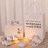 Happy birthday-fragrance poems-12 pcs with candlestick