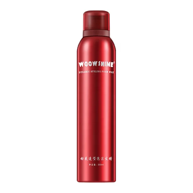 Styling Mousse 300ml Red Bottle Strong Hold Natural Shine Faint Scent Dynamic Styling Foam Wax