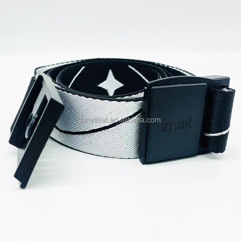 3CM Nylon Jacquard Belt with Custom Logo & Quick Release