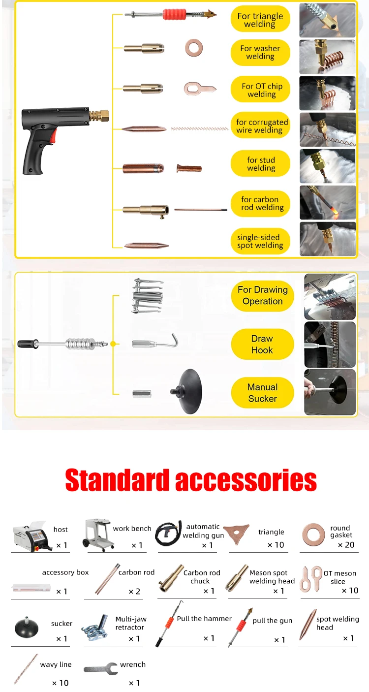 Funisi Car Body Dent Puller Machine Dent Car Puller Car Body Repair