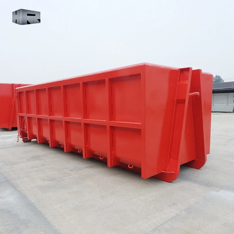 Roro Bins Heavy Duty Waste Container 20ft Half Height Roll Off Waste