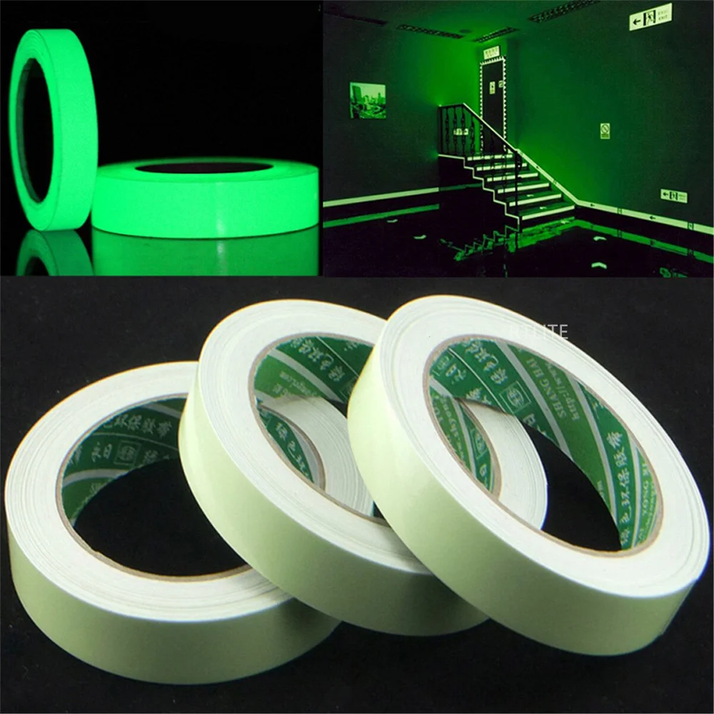 Yellow Green PET Photoluminescent Film Vinyl For Plotter Cutting 4 Hours Glow In The Dark Sticker supplier