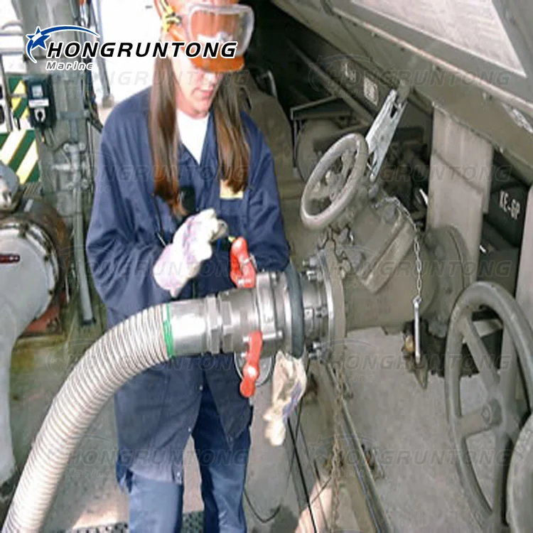 Flexibility Heavy Fuel Oil Transport Unloading Composite Hose Flexible Oil Suction Hose