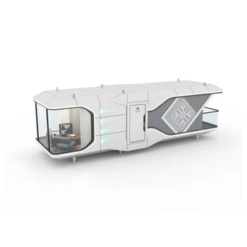 With a sense of science and technology, the whole house intelligent space capsule house appearance luxury capsule house