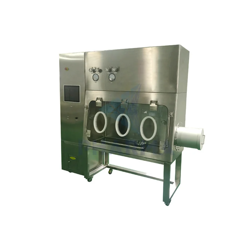 product-PHARMA-Sterilized aseptic test Isolator for pharmaceuticals with VHP pass box-img-1