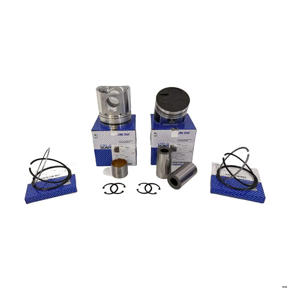 Replacement Engine Parts IZUMI RIK S16R Piston & Piston Ring Set for Mitsubishi