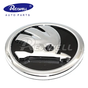 New Genuine SKODA LOGO Front Rear Emblem Badge 90mm 3V0853621A FOD for SKODA Fabia Octavia Rapid Superb Yeti Emblem Symbol Mark