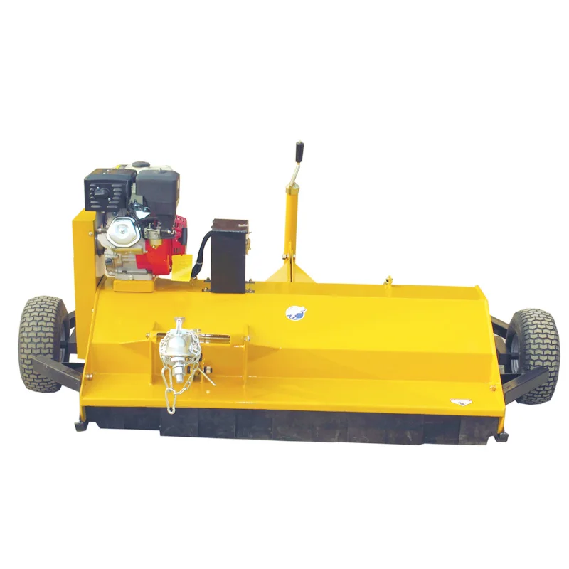 Single Cylinder Self Powered Tow Behind Flail Mower Lawn Mower Blade