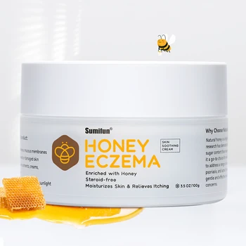 Amazon hot selling 2023 Sumifun Honey Eczema Cream High Quality Eczema Treatment Cream