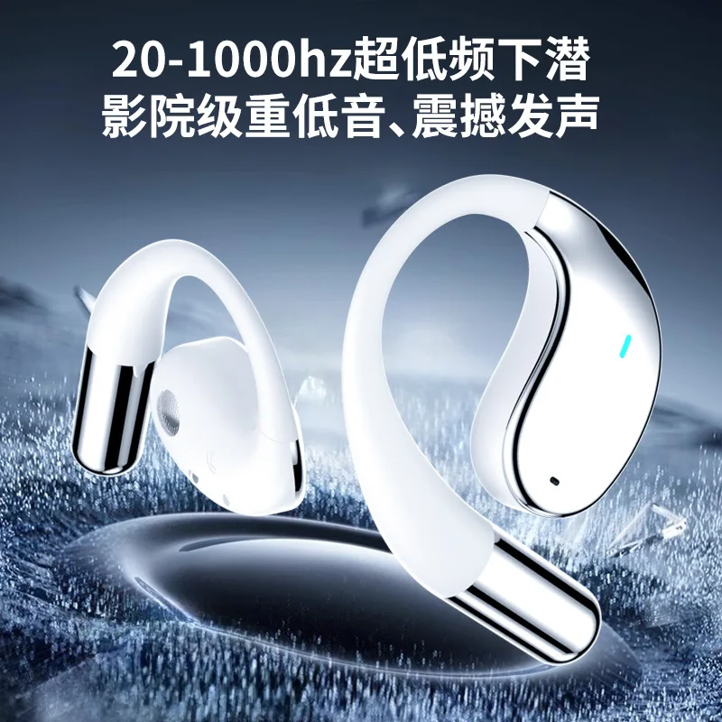 True Wireless Earphones Q39 AI Translation Earphone Real-Time Translator Ear Hook Noise aperçu 3