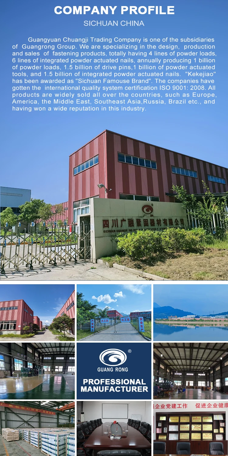 Good Price Powder Actuated Fixing Fastening Systems Powers Fastening