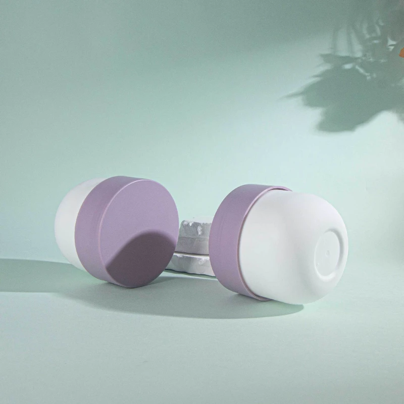 Colored 30ml 80ml 150ml 250ml 280ml 300ml 500ml Custom Body Cream Containers Packaging Plastic Bowl Shape Cosmetic Jar