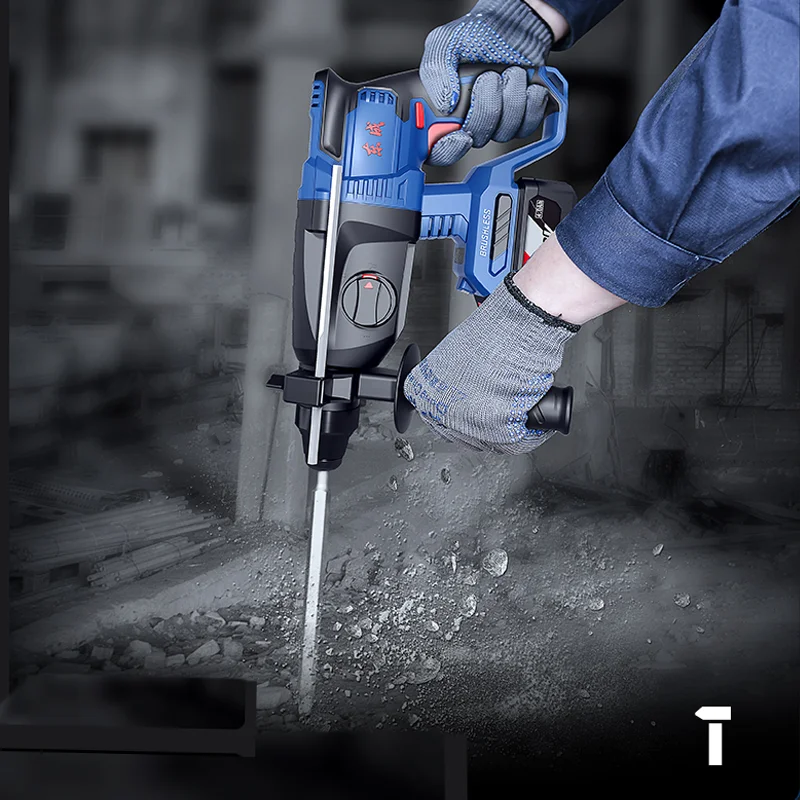 Dong Cheng New Technology 26mm 3 Functions Battery Electric Tools Rotary Hammer Drill