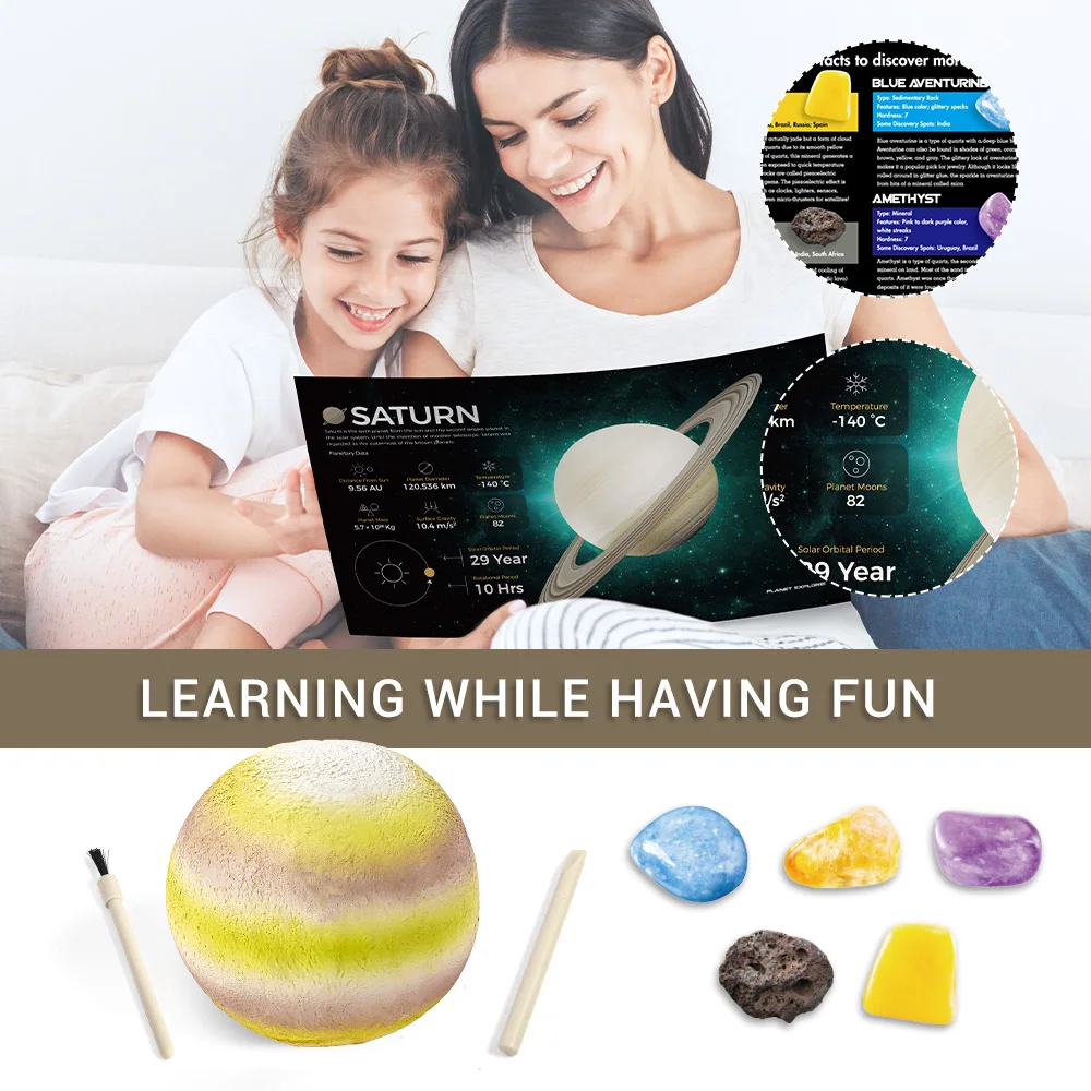 窯業　石　研究　セット 発掘体験キット 宝石 3種の原石 : ゆめ画材 - 通販 - Yahoo