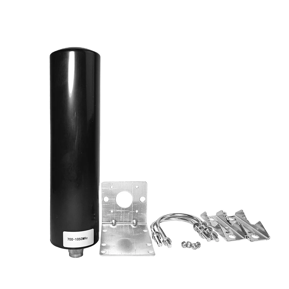 ABS Signal Amplifier Drone UAV FPV Circular Polarization with N Male Connector Omni Antenna 920-1020MHz 700-1050mhz