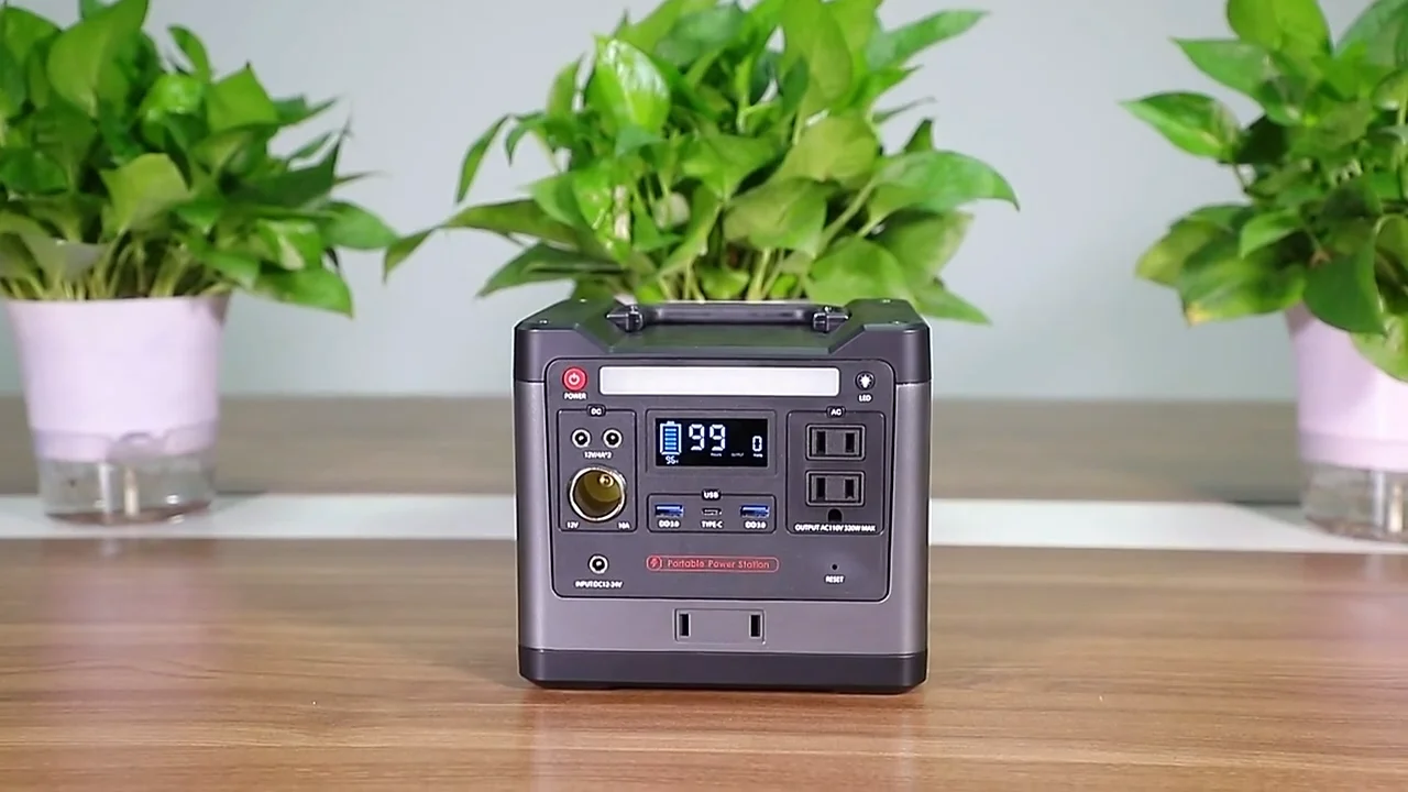 320w 110v 220v Outdoor System For Camping Electric Generator Solar