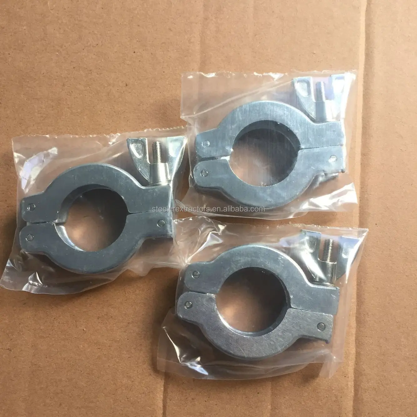 KF Sanitary Ss304 Quick Vacuum Clamp for Vacuum Pipe System KF16 KF25 KF40 KF50