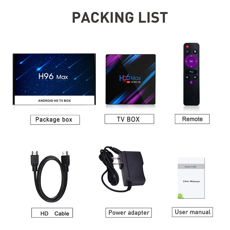 Firmware Update Rockchip Rk3318 Box Android Tv Box H96 Max Tv Box 2gb 16gb