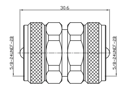 product top efficiency customized dc to 1 ghz uhf male uhf male to male adaptor-5