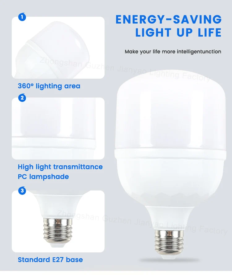 Chinese Supplier Wholesale Energy Saving Indoor E27 B22 New Led Light Bulbs