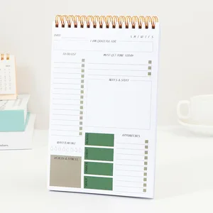 Today's Best Style Customized Notebook Planner Todays Biggest Win Agenda Sticky Notes To-Do List Memo Pads Loose Leaf Feature