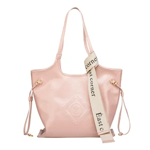 2026 New Original Design High Quality PU Leather Tote Bag for Women Luxury Customization Large Capacity Waterproof Wholesale