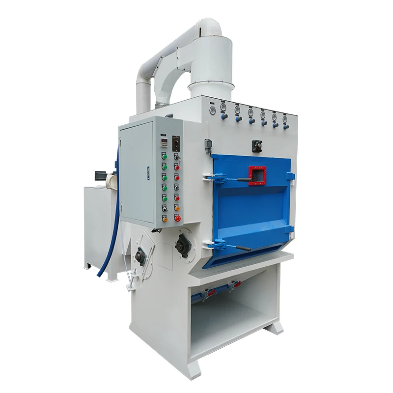 Tumble Rubber Belt Sandblast Machine Automatic Sand Blasting Machine