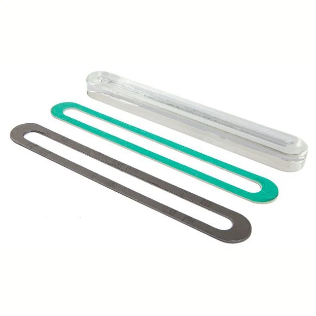 Custom Wholesales Manufacturer High Quality Klinger Transparent Borosilicate Al-si Reflex Water Boiler Level Gauge Sight Glass