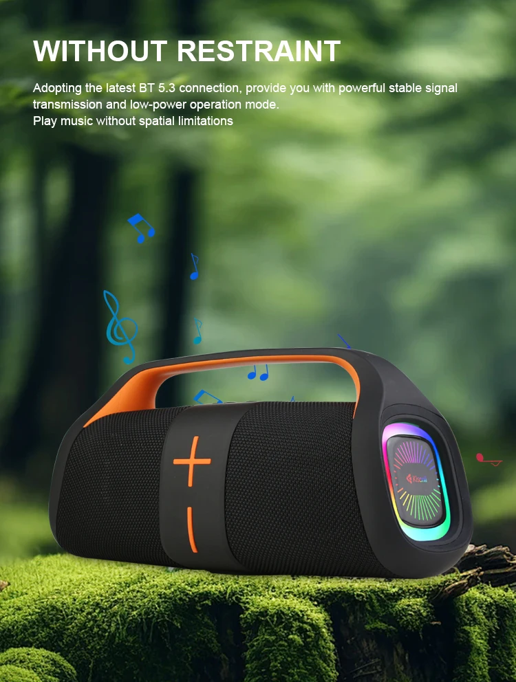 Kisonli K12 20W Blue Tooth Speaker 5.3 Tws Branded Speaker