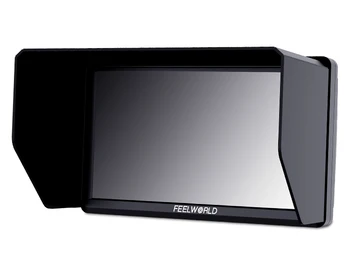 FEELWORLD FW568 V3 IPS Full HD 1920x1080 Support Tilt Arm Power Output 6-inch 3D LUT DSLR Camera Field Monitor detail image