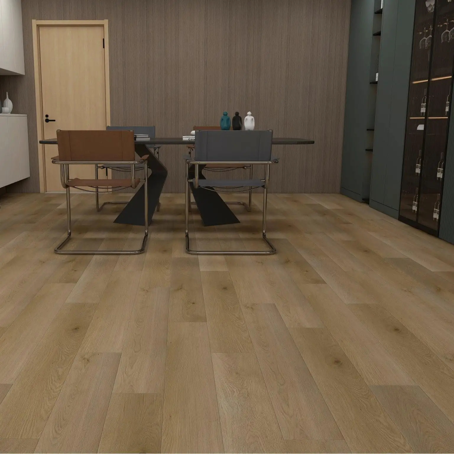 Wholesale Moisture-proof Piso SPC Parquet PVC Floor Tiles Plastic Vinyl Flooring 8mm Flooring Vinyl Plank Waterproof With IXPE