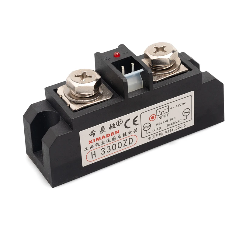 XIMADEN H3300ZD Miniature Solid State Relay 5V Rated 40A Load Current 30A Contact Load 20A General PurposeFor Automation Machine