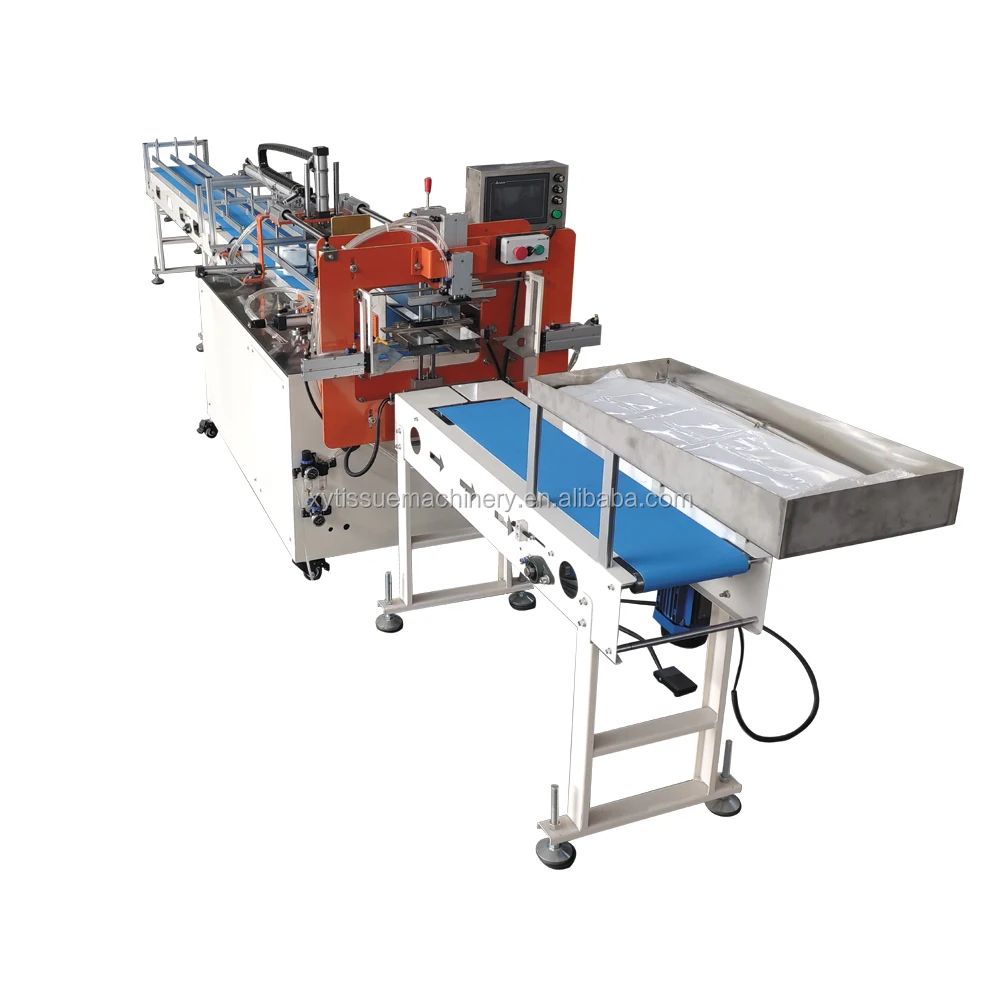 New Condition Semi Auto Multiple Rolls Paper Packing Machine