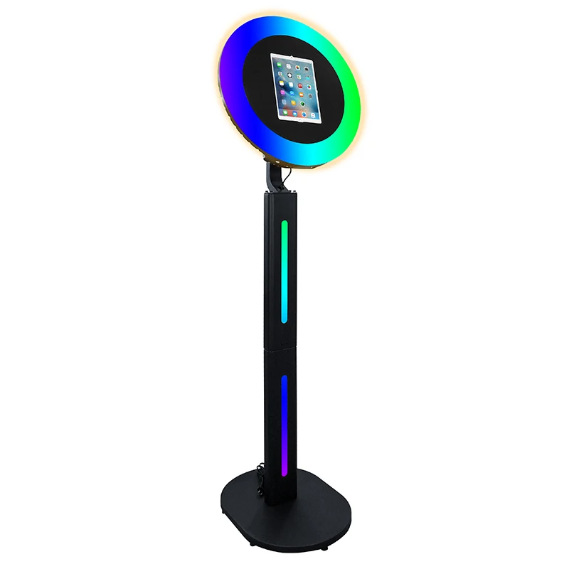 Photo-cabine Pour IPad MWE – Compatible 10,2 / 10,9 / 12,9 Pouces, Boîtier Lumineux