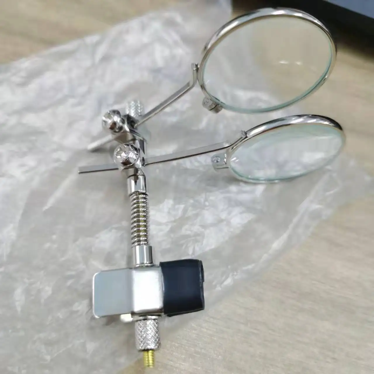 1 Pack 10X 20X DUAL Jewelers Jewelry Eye Loupe Optical Magnifying Glass