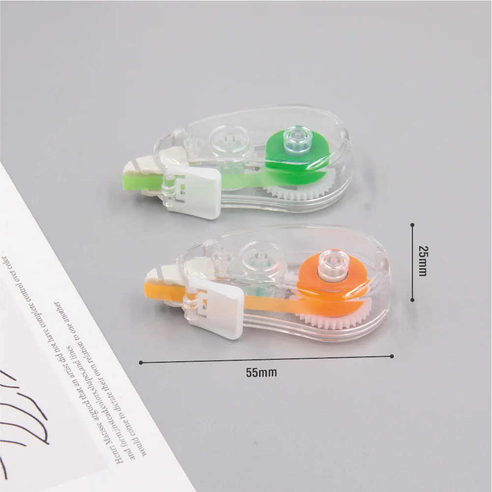Mini Size Fluorescent Highlighter Colored Tape, Correction Tape for Decoration