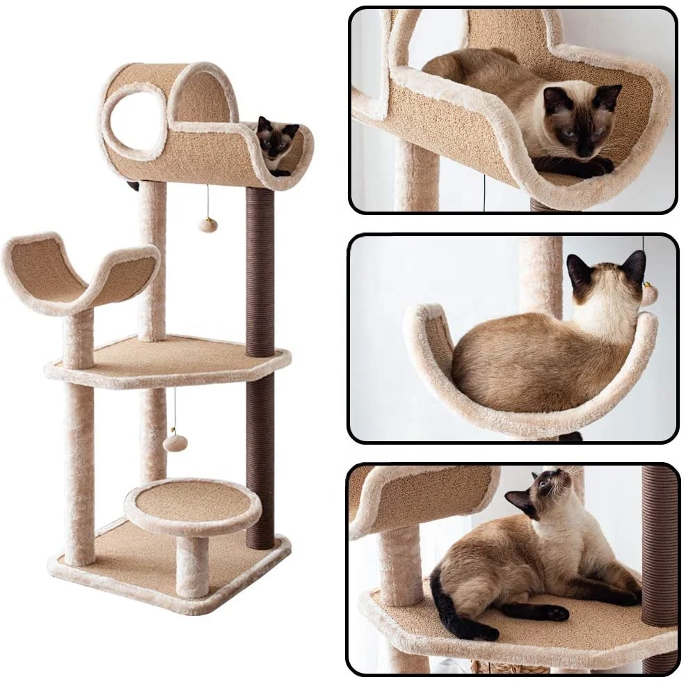 
 Размер xxl, Роскошный дизайнерский современный недорогой деревянный Большой Домик для кошек, игровой домик для домашних животных, Когтеточка, башня, дерево для больших кошек, квартира  