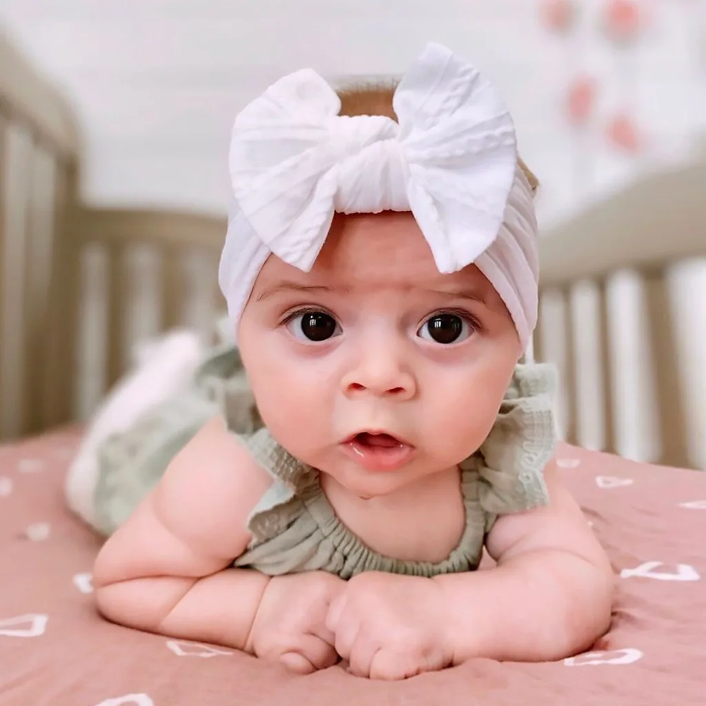 3pcs/Set Super Soft Knitted Nylon Winter Sweet Style Baby  display picture 1