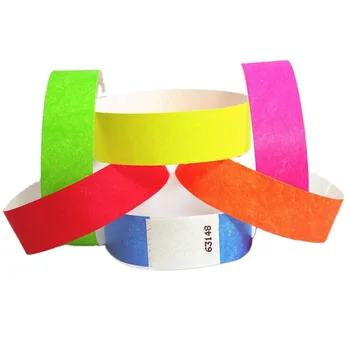 Printable Identify Wristband Events 1" Paper Band Vip Tickets ...